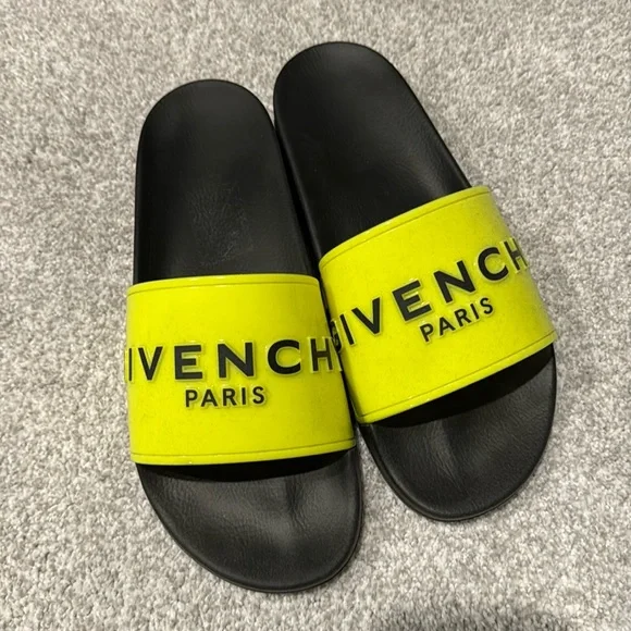 Givenchy slides size 46 Givenchy 4G Leather Pool Slide Sandals Red Men main image 2